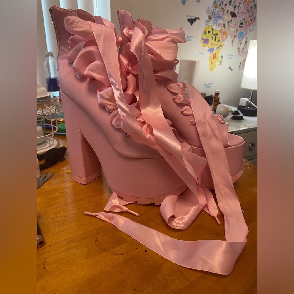 Dolls Kill ballet platforms